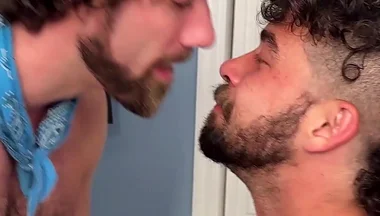 Young Pup Gets Pounded and Came in by Hot Big White Cock