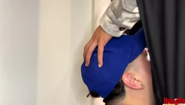 Gloryhole Bro Homie Sucks Big Uncut Cock Glory Hole
