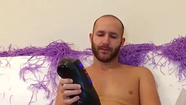 Fleshlight Machine on Couch