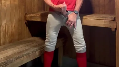Alpha Jock Fun in the Sauna with Jockdad87 Part 8