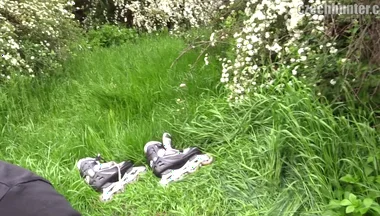 Czech Hunter - Twink Was Chilling in the Park and Craved Some Anal