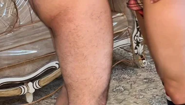 Hot Twink Threesome - Two Hairy Tops Destroy Sexy Smooth Twink