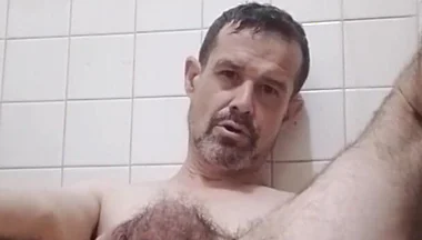 Cute Young Stepdaddy Fingering His Hairy Hole Until Prolapse
