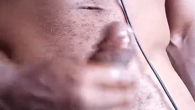 Stroking BBC Cum Ends up on the Floor