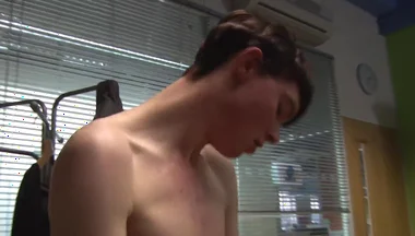 Business Lads Charlie & Luke Fuck in an Office
