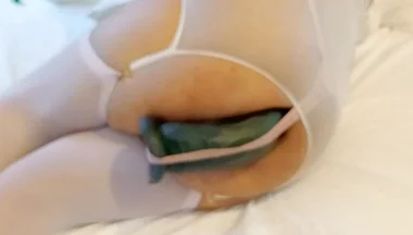 Addicted to This Huge Thick Ass-Destroying Toy!!!!!