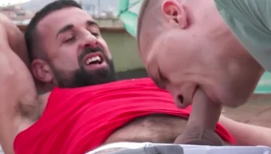 This Painfully Rooftop Anal Session Went So Filthy!