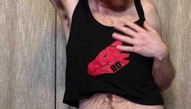 Dancing and Strip Teasing in a Crop Top Gstring