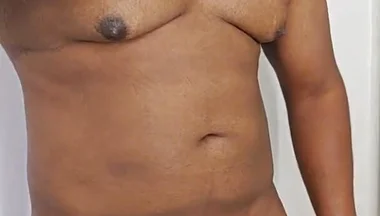 Showing off Big Black Cock and Black Ass