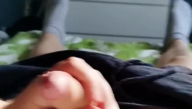 Close up Short Stroking From Hubby