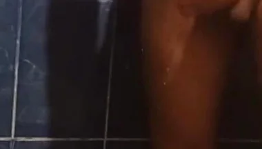 Stroking in the Shower - Tall Tatted Peruvian