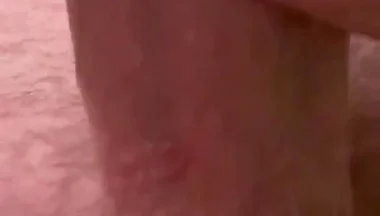 Masturbation and a Big Cumshot in a Public Shower