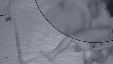 Night Vision Cam Caught Skinny Stepson Showing His Step Stepbrother How to Please Stepdaddy