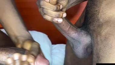 Jerking off with My Horny Friend