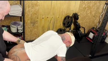 When Falcon Superstar Invites You Over to 'workout', of Course, You Emphatically Say Yes!