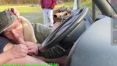 Truck stop cock sucking