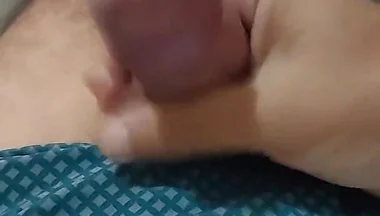 Ladysilva Jerking off Her Hot Cock on Live Cam for Her Followers