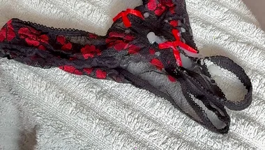 Cum on Wife’s Panties 11