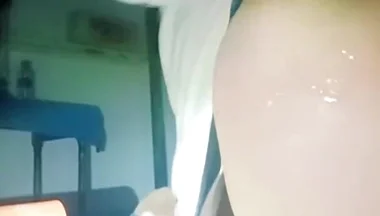 A Thin Young Man Opens His Anus Alone