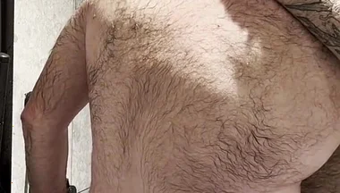 Stepdaddy Bears Fuck Bareback in Shower