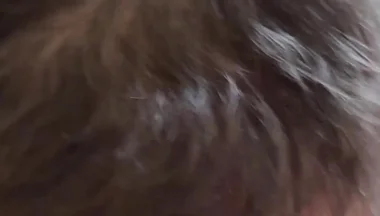 Sucking Asian Bear's Cock