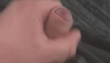 Fat Hairy Bear Jerks off in the Office and Cums on the Floor