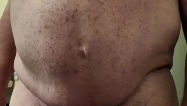 Bearded Bear Jerks a Fresh Load