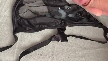 Cum on Wife’s Panties 10