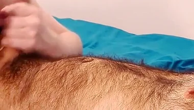 Masked Daddy Rides Bear Till He Shoots
