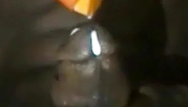 Passionately Stroking My BBC Cumming Hard