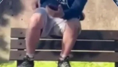 Amateur Boy Lost a Bet and Had to Expose and Touch His Cock in a Park