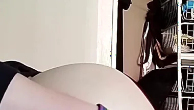 Home Alone - Playing with Toys and Getting Some Anal Exercise
