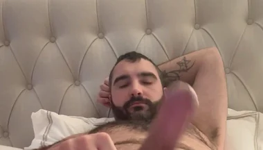 This Is How I Wake up Every Morning! Coffee in Bed While I Play with My Boner