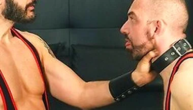 Bearded Stepdaddy Javi Hard Toys His Sex Slave Jordi Slutx