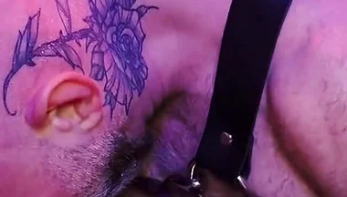 Leather Sling Obedience Mason Cross's Hardcore Dungeon Less