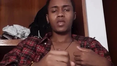 Horny BBC Guy Stroking Until Explosive Load in His Room - Face Visible