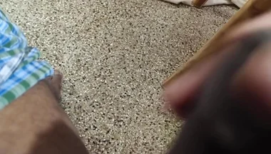 Lungi Hariy Cock Cum Licking Show