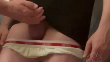 Stepdad Takes Advantage of His stepson's Innocence and Helps Him Pee on Himself