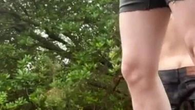 Homemade - Amateur Boys in Sneakers Cruising in the Woods