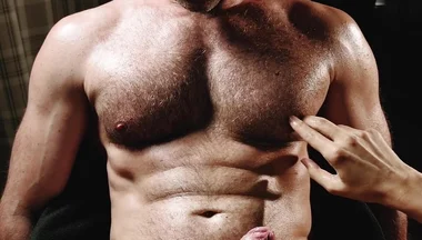 Hairy Dom Top German Rob Berlin Got Edged and Anal Play