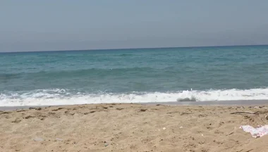 Red Beach in Crete