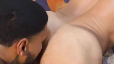 Brenno Villar & Igor Cabral - Huge Black Cock & Bareback Fucking part 1