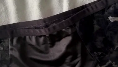 Cum on Wife’s Panties 13