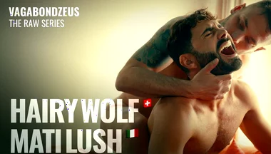 Hot Hairy Hunk Fucks Cute Italian Bottom in Spain