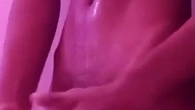Risky BBC in Neighbor’s Bathroom - Covered in Lube & Spit Intense Stroking