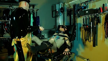 Latex Bondage Session with Master Aion Payne & Ian Echo - Part Two