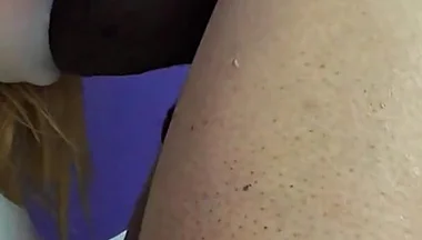 Good Blowjob Then Arch Back Prone Bone Cum on Ass