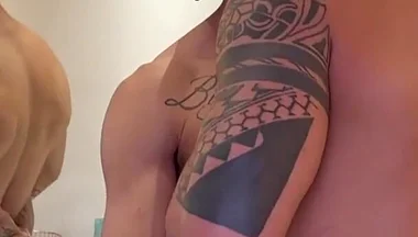 3 Big Cocks Gay Group Azael Maluma Fucks Cute Hardcore Anal
