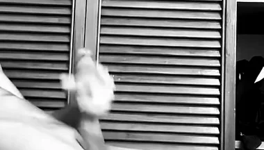 Monochrome BBC Stroking Session - Intense Handjob and Cum Black20one