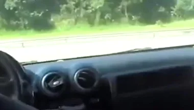 Jerking off in the Car